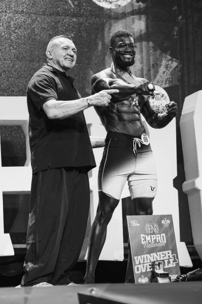 - Overall Winner Men's Physique | Obie Gueye -